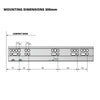Soft-Close Undermount Slides (left and right), Full Extension - 12 inch