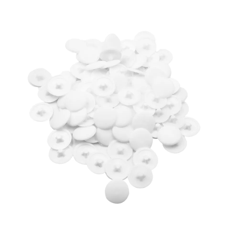 Screw Cover Caps for Phillips Screws, 100 Pack