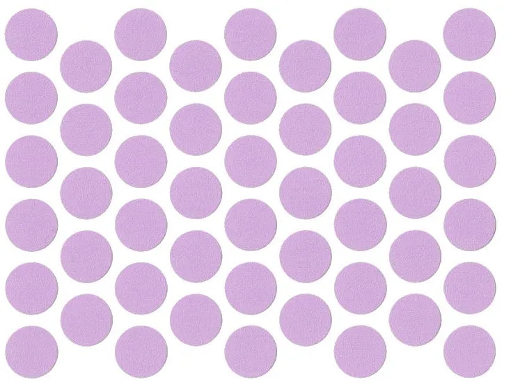 Self-Adhesive Screw Cover Caps - Purple 9/16 inch (14mm)