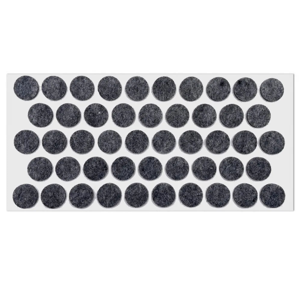 Self-Adhesive Felt Pad 3/4 inch (20 mm) Gray