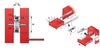 10 inch drawer slides ball bearing H30 (right and left side)