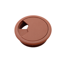 Plastic Desk Grommet 2-3/8 inch, Brown