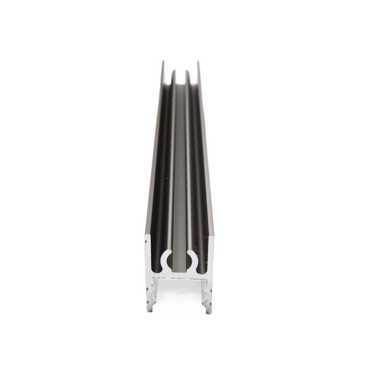 10mm Top Horizontal Aluminum Profile 560cm - Champagne Anodized