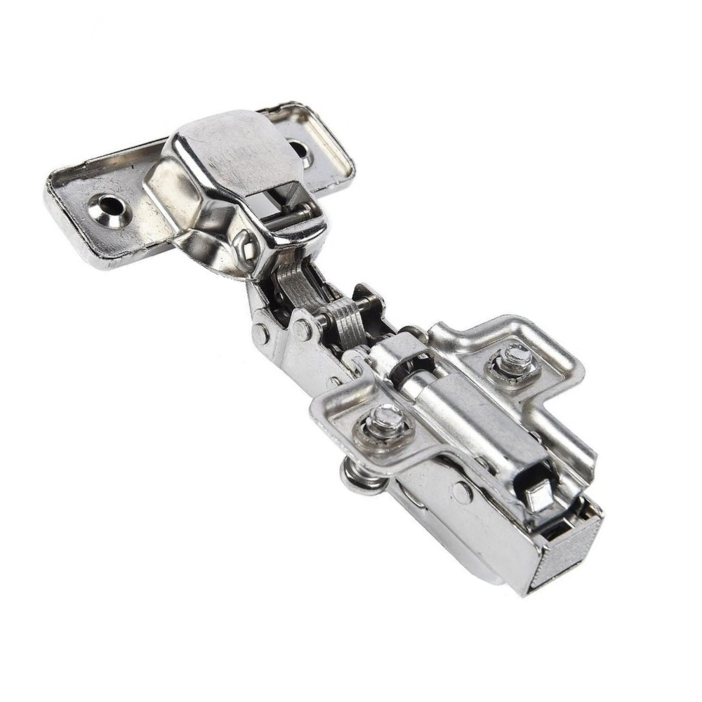 110° Soft-Close Hinge, H0 Mounting Plate with EURO Screws, Overlay Doors
