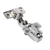 110° Soft-Close Hinge, H0 Mounting Plate with EURO Screws, Overlay Doors