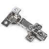 110° Soft-Close Hinge, H0 Mounting Plate with EURO Screws, Overlay Doors