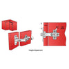 135º Angular Hinge, H2 Mounting Plate with EURO Screws, Corner Doors