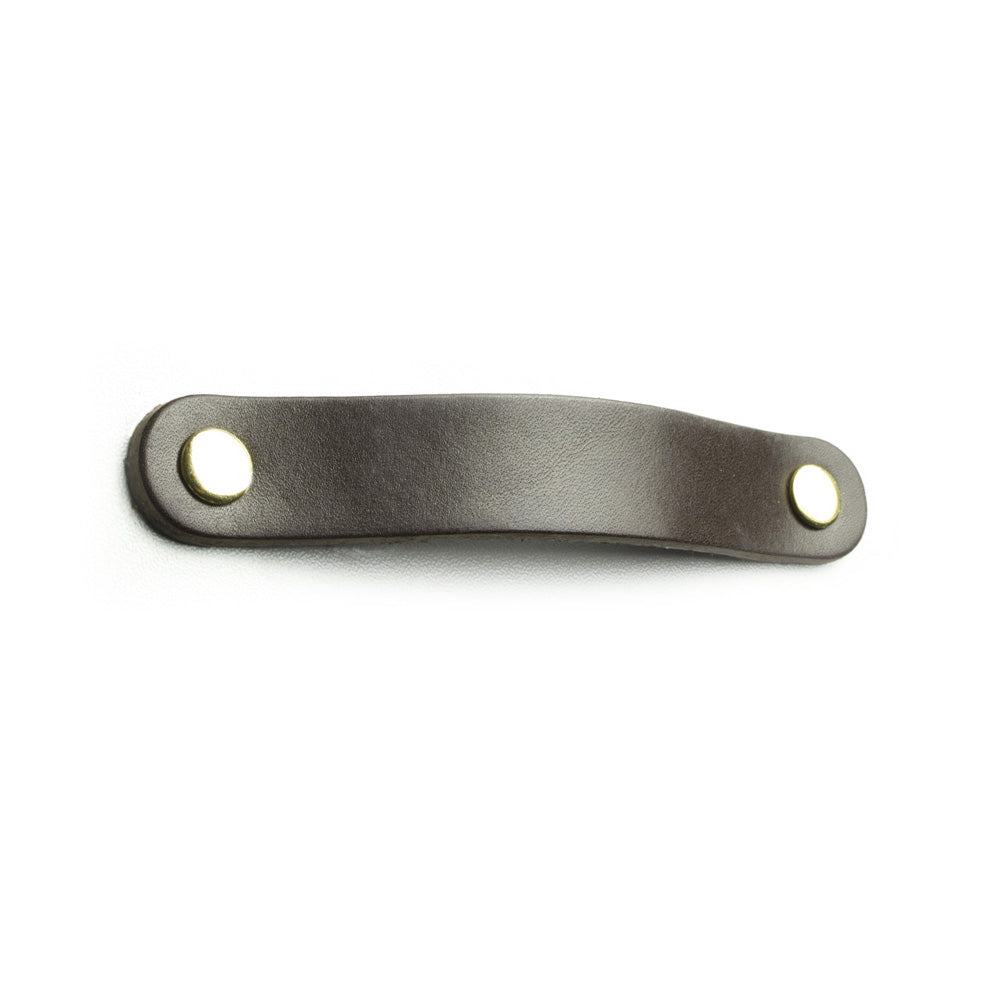 Leather handle rounded 96mm - 128mm