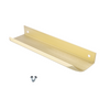 Edge Grip Round Profile Handle 5-1/16 inch (5-13/16 inch total length) - Matt Gold