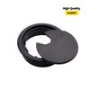 Plastic Desk Grommet 2-3/8 inch, Black