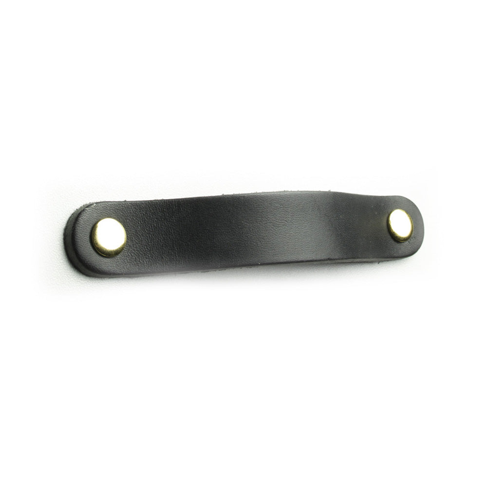 Leather handle rounded 96mm - 128mm