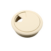 Plastic Desk Grommet 2-3/8 inch, Vanilla