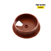 Plastic Desk Grommet 2-3/8 inch, Brown