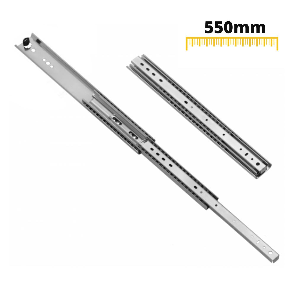 22 inch drawer slides ball bearing H53 (right and left side)