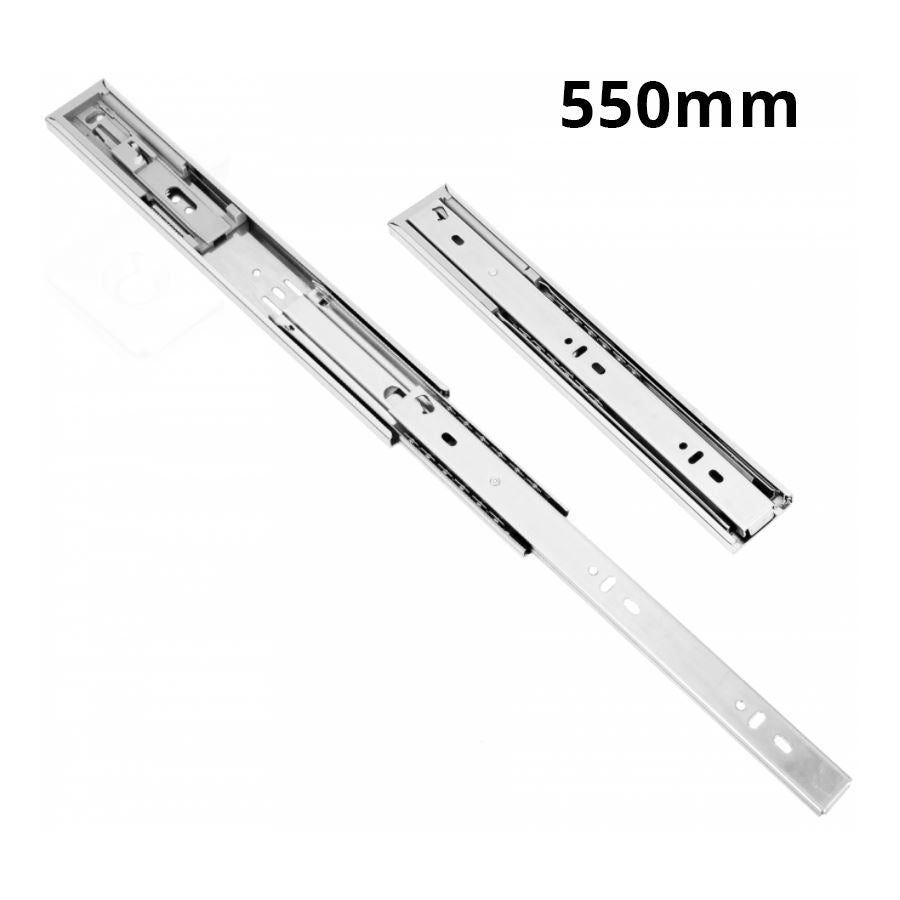 22 inch drawer slides soft-close H45 (right and left side)