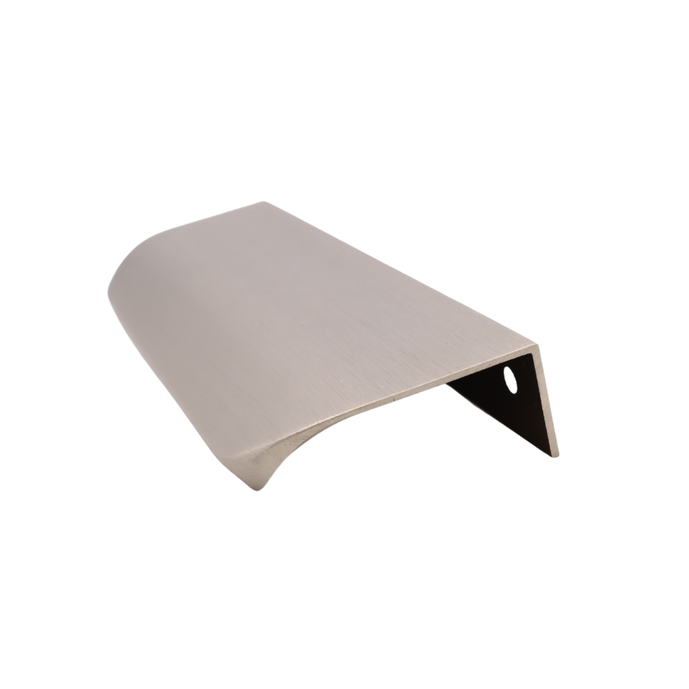 Edge Grip Round Profile Handle 5-1/16 inch (5-13/16 inch total length) - Brushed Steel 