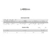 26 inch drawer slides ball bearing H45 (right and left side)