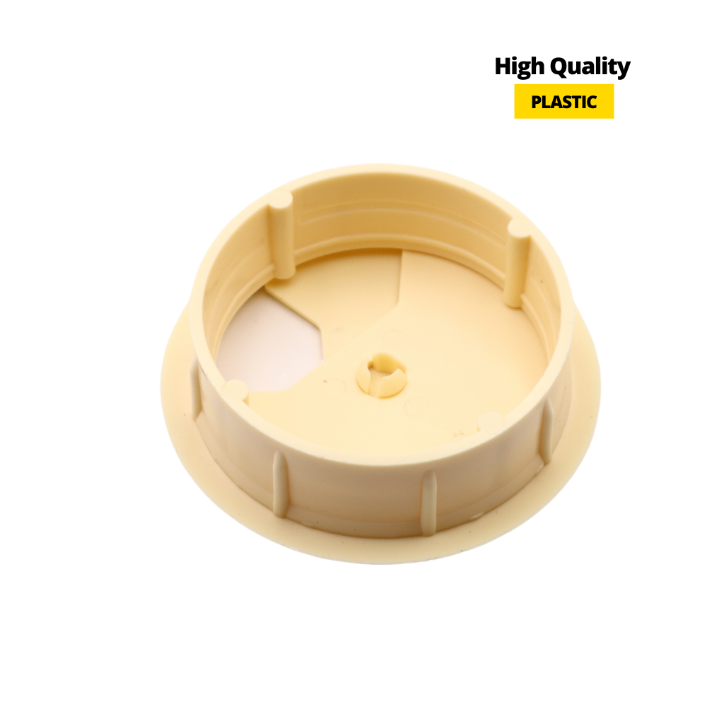 Plastic Desk Grommet 2-3/8 inch, Creme