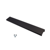 Edge Grip Profile Handle, Black, HC 1-1/4, 3-3/4, 5-1/16 inch