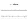 44 inch drawer slides ball bearing H53 (right and left side)