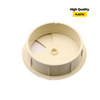 Plastic Desk Grommet 2-3/8 inch, Vanilla