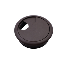 Plastic Desk Grommet 2-3/8 inch, Extra Dark Brown