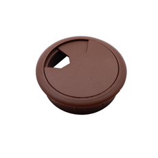 Plastic Desk Grommet 2-3/8 inch, Dark Brown