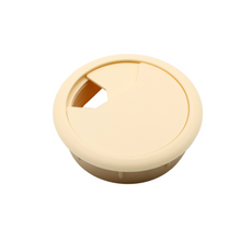 Plastic Desk Grommet 2-3/8 inch, Creme