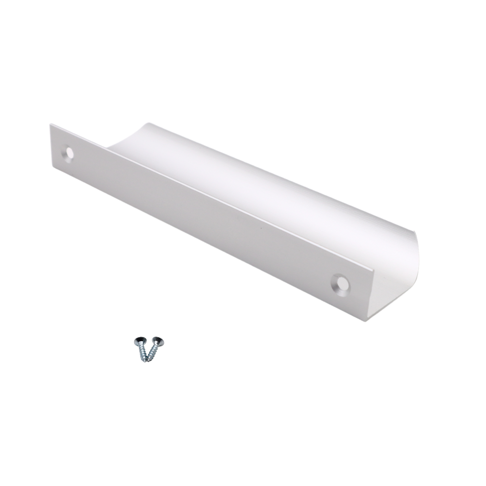 Edge Grip Round Profile Handle 5-1/16 inch (5-13/16 inch total length) - Aluminum