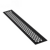 Aluminum Air Vent Grill 18-7/8x3-1/8 inch - Black