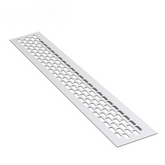 Aluminum Air Vent Grill 18-7/8x3-1/8 inch - Silver