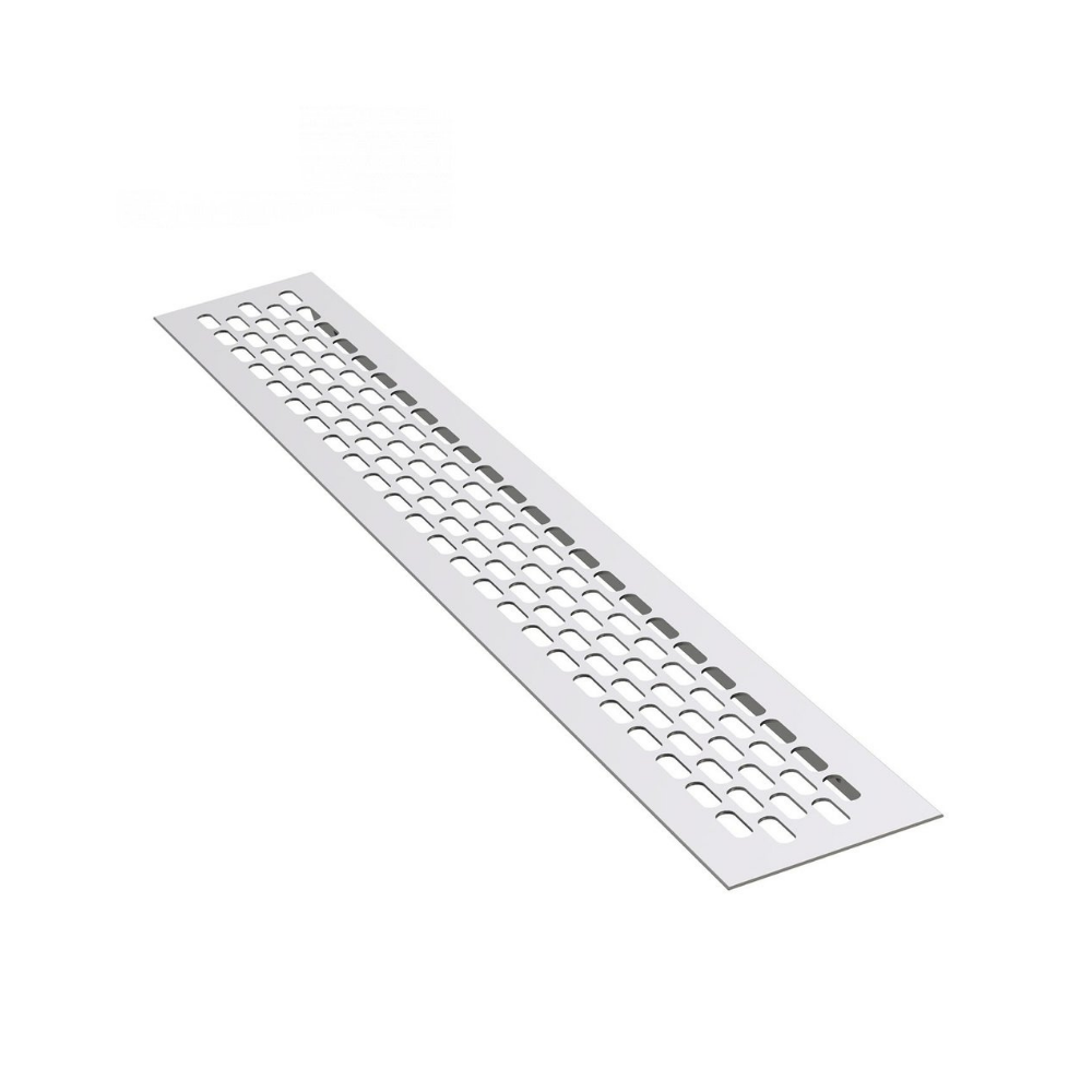 Aluminum Air Vent Grill 19-1/16x2-3/8 inch - Silver