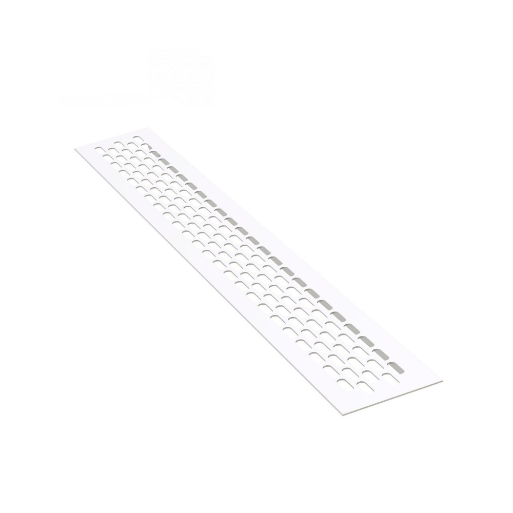 Aluminum Air Vent Grill 19-1/16x2-3/8 inch - White