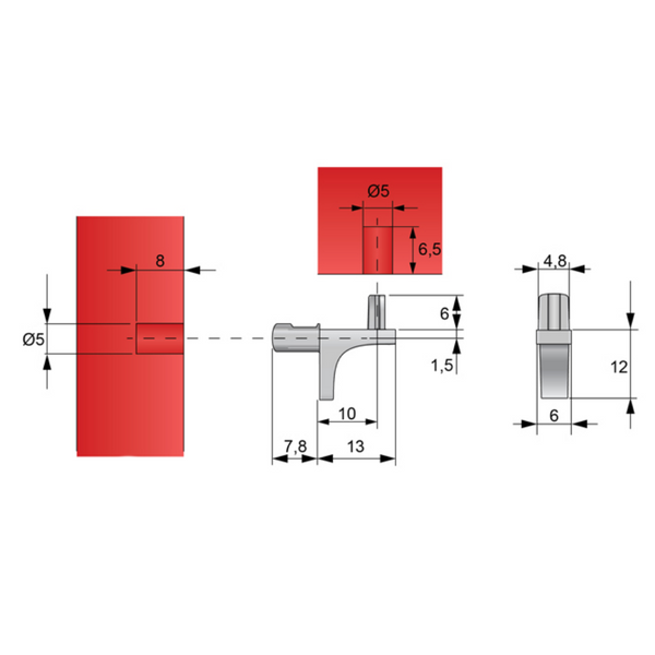 Hooks and coat hooks - how to install them, how high to hang them