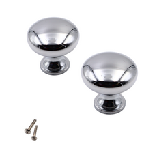 Cabinet knob - Chrome