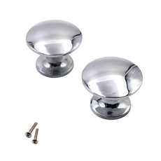 Cabinet knob - Chrome