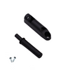 Furniture damper - Black - 10 pcs