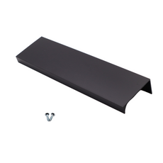 Edge Grip Profile Handle, Black, HC 1-1/4, 3-3/4, 5-1/16 inch