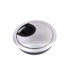 Metal Desk Grommet 2-3/8 inch - Chrome