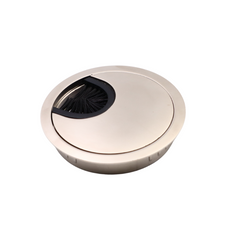 Metal Desk Grommet 2-3/8 inch - Satin