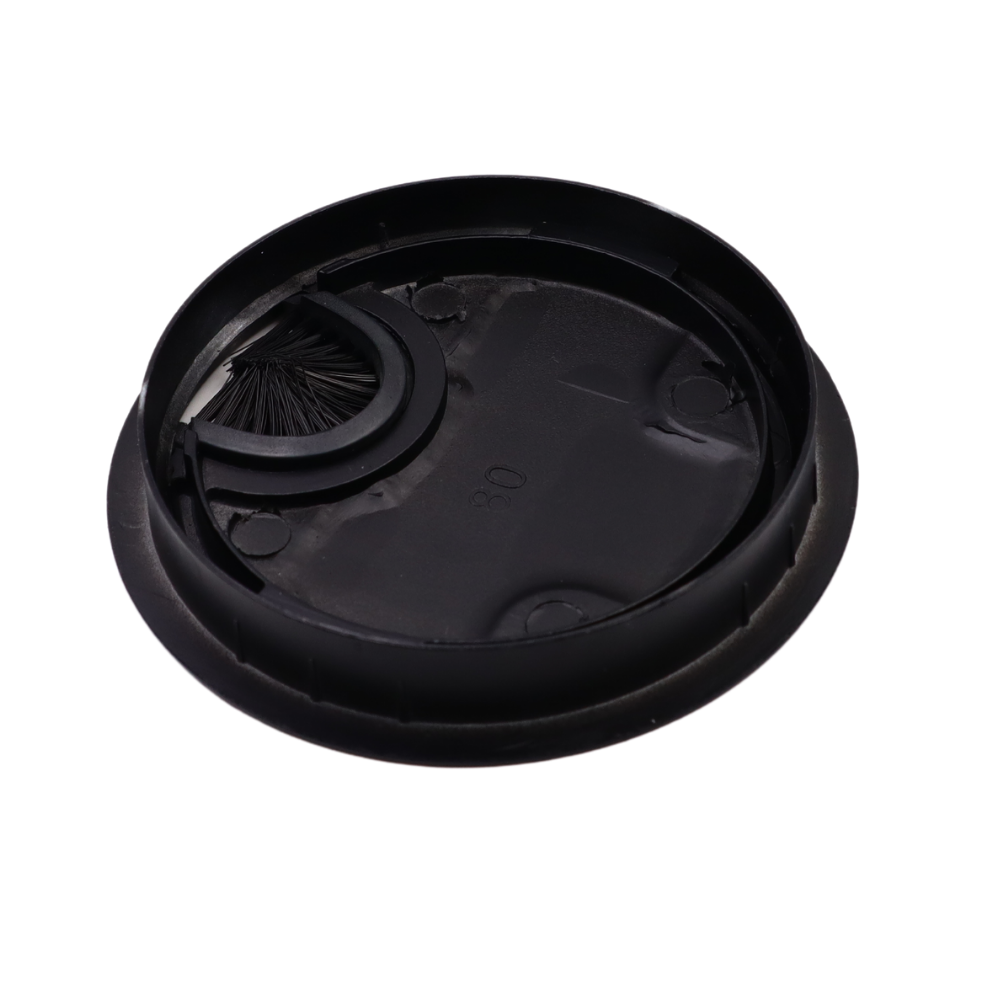 Metal Desk Grommet 3-1/8 inch - Black