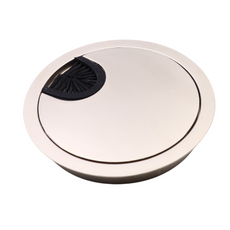 Metal Desk Grommet 3-1/8 inch - Satin
