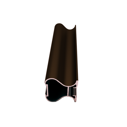 NOAH 10mm Vertical Aluminum Handle Profile 270cm - Cognac Anodized