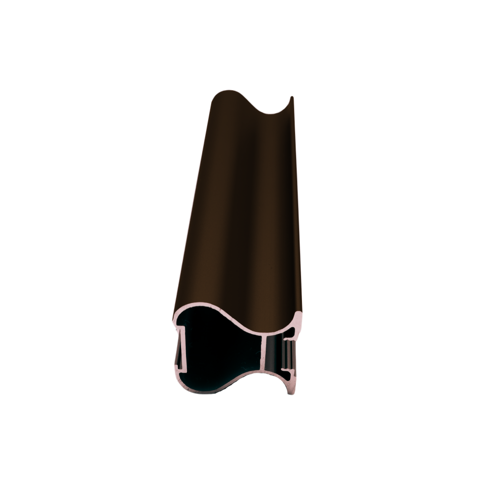 NOAH 10mm Vertical Aluminum Handle Profile 270cm - Cognac Anodized