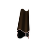 NOAH 10mm Vertical Aluminum Handle Profile 270cm - Cognac Anodized