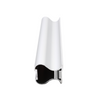 NOAH 10mm Vertical Aluminum Handle Profile 270cm - Silver Anodized