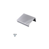 Edge Grip Profile Handle, Chrome, HC 1-1/4, 3-3/4, 5-1/16 inch