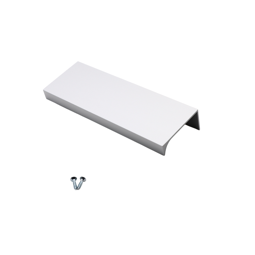 Edge Grip Profile Handle, Aluminum, HC 1-1/4, 3-3/4, 5-1/16 inch