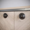 Round cabinet knob - Black Matt