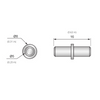 Shelf Support Pin Ø3/16 inch (1000 pcs)